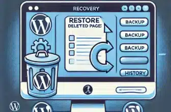 Herstellen van Verwijderde Paginas in WordPress Eenvoudige Gids