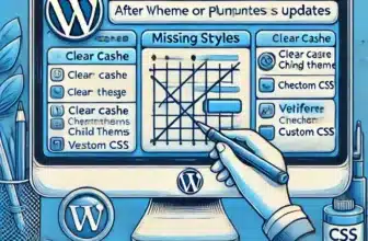 Ontbrekende Stijlen na Thema- of Plugin updates in WordPress Oplossen